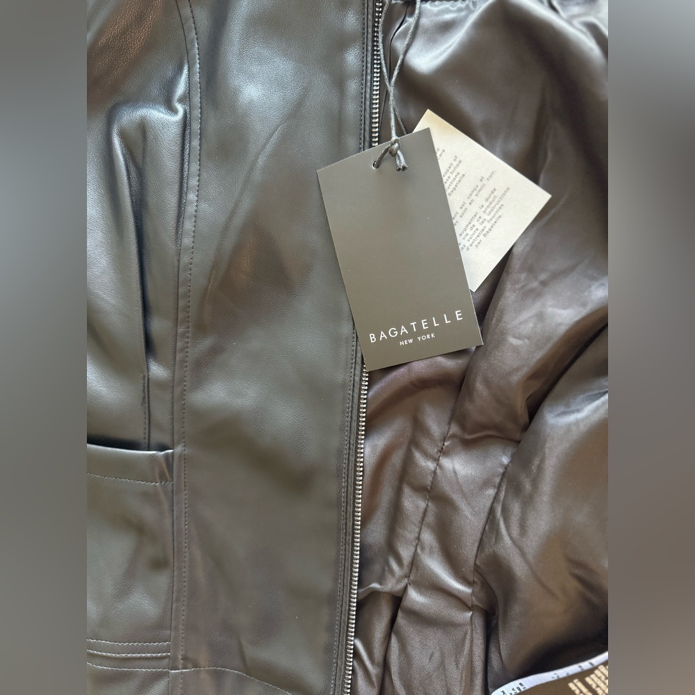 Bagatelle Womens Black Genuine - Jacket Soft (new with tag) - Picture 6 of 13